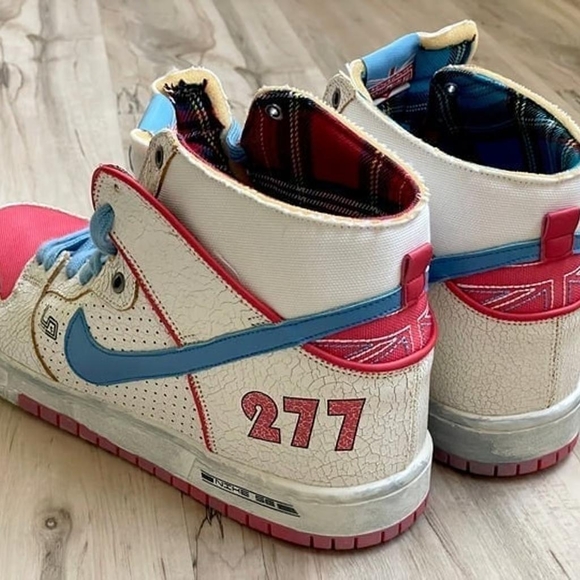 Men's 11 Nike SB Dunk High Pro Ishod Wair x Magnus Walker DH7683-100 Authentic! - Picture 8 of 11